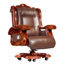 Ghế Giám Đốc Tay Gỗ Da Thật - GGĐ16 4