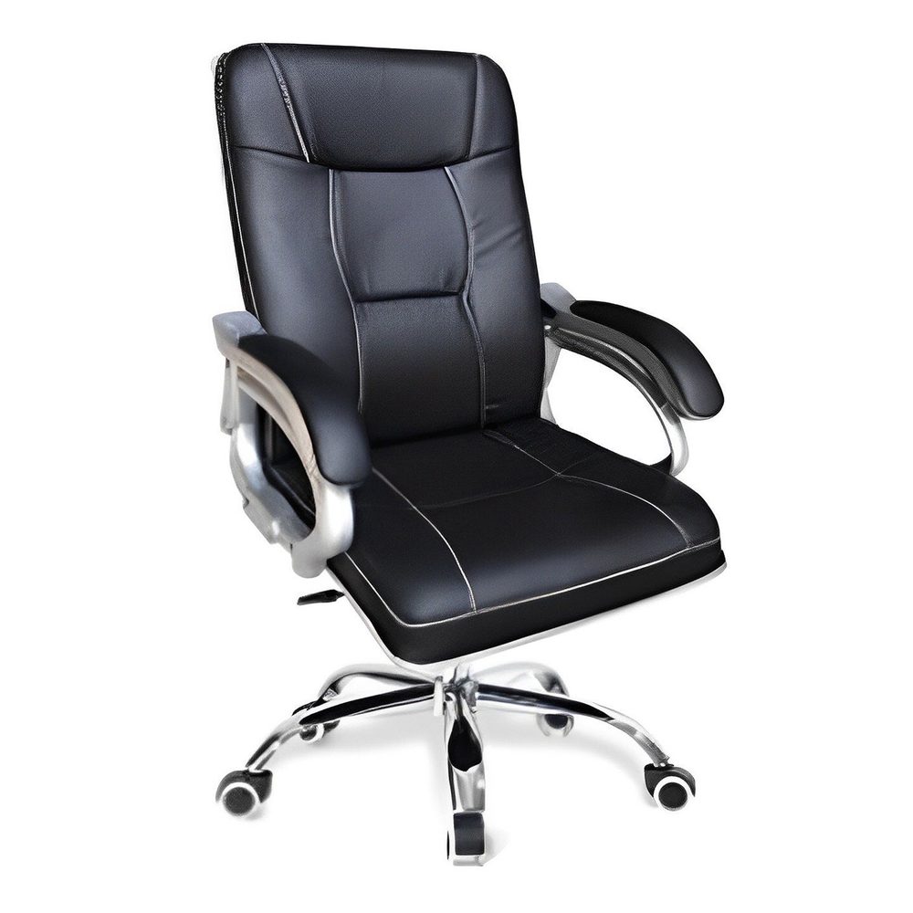 Ghế Giám Đốc Da Cao Cấp Tay Bạc - GGĐ22 1