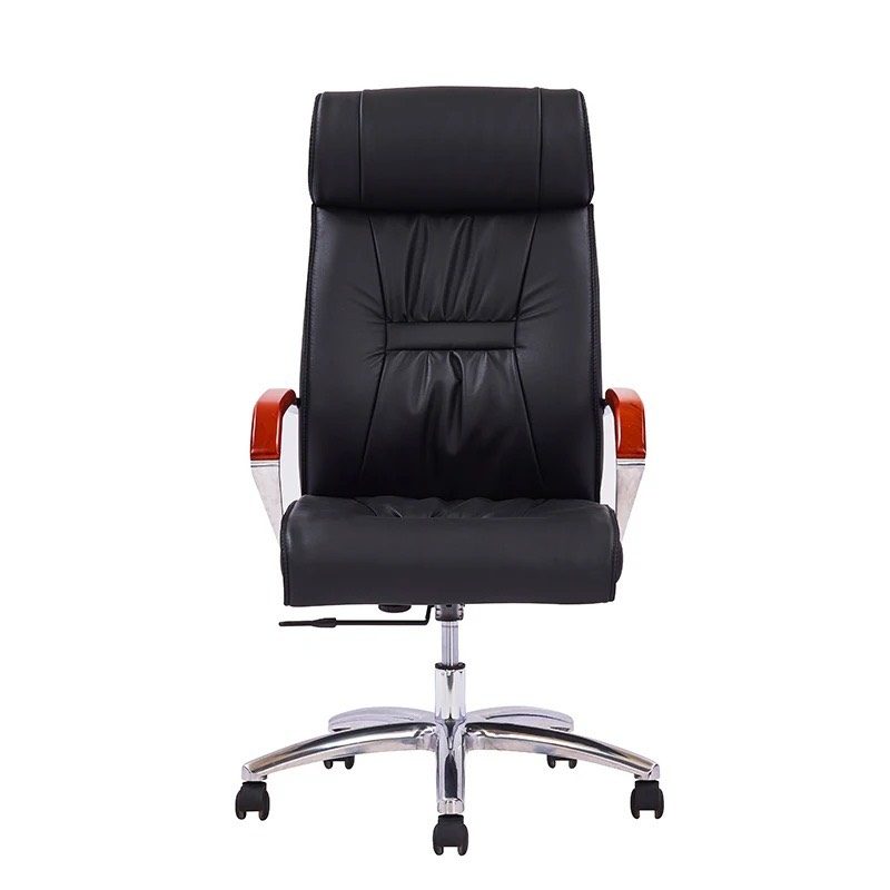 Ghế Giám Đốc Lưng Da Tay Ốp Hợp Kim - GGĐ21 1