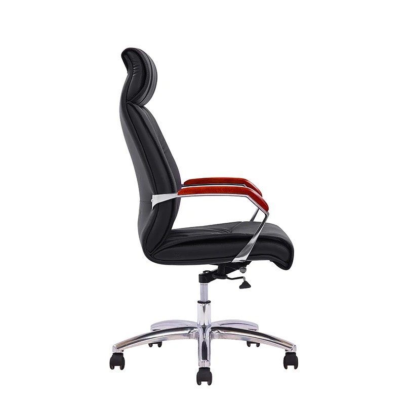 Ghế Giám Đốc Lưng Da Tay Ốp Hợp Kim - GGĐ21 2