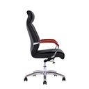 Ghế Giám Đốc Lưng Da Tay Ốp Hợp Kim - GGĐ21 2