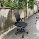 Ghế Xoay Văn Phòng Tay Gập Màu Đen - GX19 3