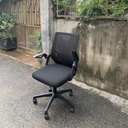 Ghế Xoay Văn Phòng Tay Gập Màu Đen - GX19 5