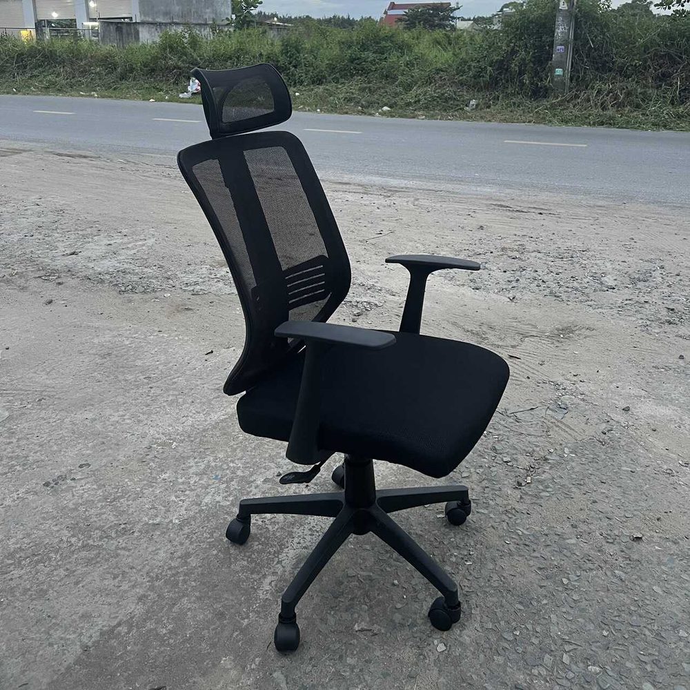 Ghế Xoay Văn Phòng Tựa Đầu Tay Chữ T - GX21 4