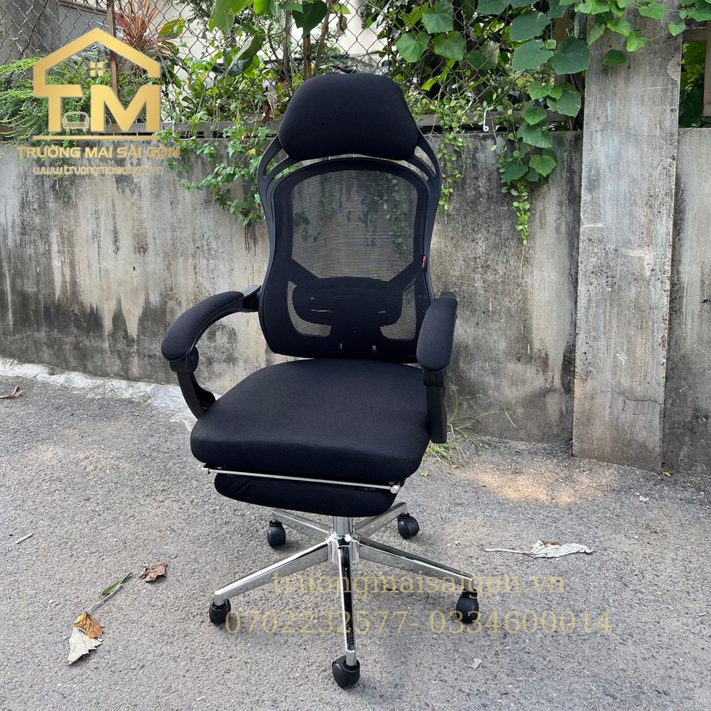 Ghế Xoay Văn Phòng Có Gác Chân - GX6 1