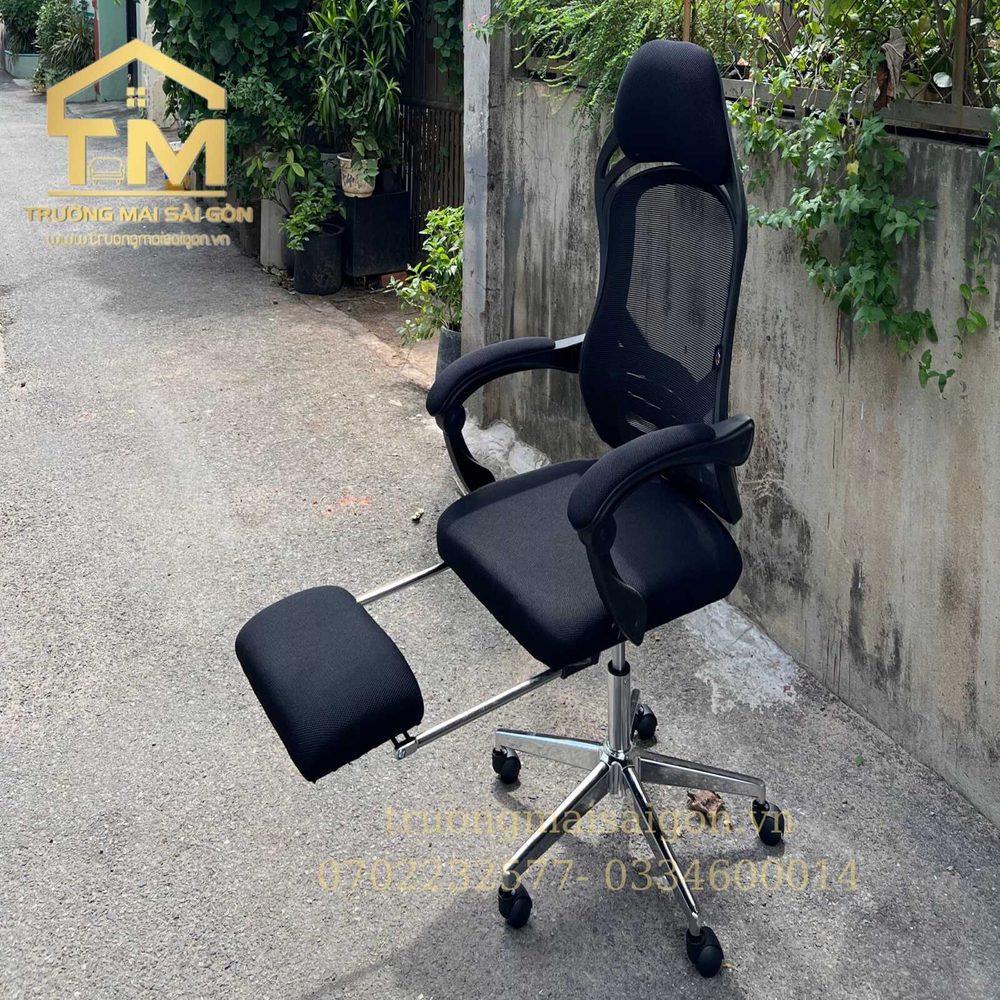 Ghế Xoay Văn Phòng Có Gác Chân - GX6 4