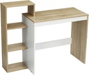 Bàn Làm Việc Gỗ Kèm Kệ Sách 3 Tầng Góc Trái 2