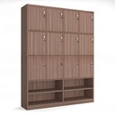 Tủ Locker 12 Ngăn Tích Hợp Kệ Để Giày - TLK71