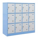 Tủ Locker 12 Ngăn Màu Xanh - TLK63
