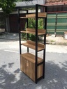Tủ Văn Phòng Vách Ngăn Kết Hợp Trang Trí BumBe - THS10