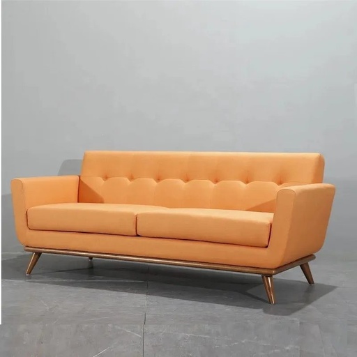 Ghế Sofa Băng Dài Nỉ Màu Vàng Tại Xưởng - SF13