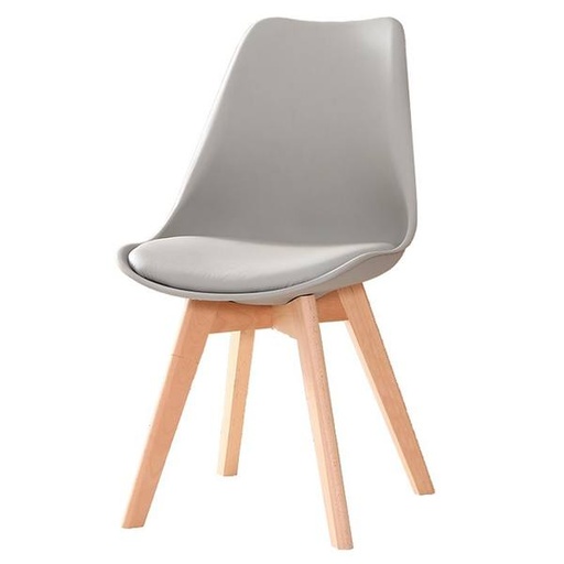 Ghế Cà Phê Tiếp Khách Bọc Đệm Chân Gỗ - CF2