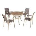 Bộ Bàn Ghế Sân Vườn 4 Chỗ Ngoài Trời - SV62