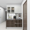 Tủ Bếp Mini Thiết Kế Thông Minh - TB40
