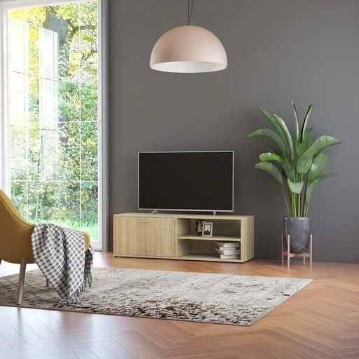 Kệ Tivi Gỗ MDF Thiết Kế Cánh Mở Kèm Kệ Trang Trí - KTV30