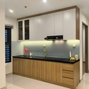 Tủ Bếp Chữ L Thiết Kế Gọn Gàng Cho Căn Hộ - TB10