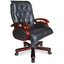 Ghế Giám Đốc Tay Gỗ Lưng Nút Thắt - GGĐ40