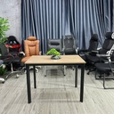 Bàn Văn Phòng 4 Chân Trụ Sắt Sơn Tĩnh Điện - BLV125