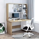 Bàn Làm Việc Gỗ Kèm Kệ Sách Linh Hoạt - BG62