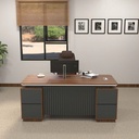 Bàn Giám Đốc Hiện Đại Yếm Sọc Đối Xứng - BGĐ116