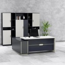 Bàn Giám Đốc Hiện Đại Sọc Trang Trí Tinh Tế - BGĐ110