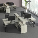 Cụm Bàn Làm Việc 4 Người Thiết Kế Đa Năng - BC64