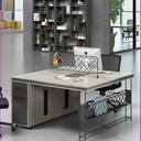 Cụm Bàn Làm Việc 2 Người Gỗ MDF Cao Cấp - BC63