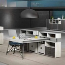 Bàn Cụm Làm Việc 2 Người Tích Hợp Đa Năng - BC58