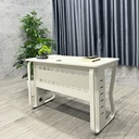 Bàn Làm Việc Có Yếm Chân Sắt Nhập Khẩu - BLV111