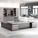 Bàn Giám Đốc Gỗ MDF Kiểu Dáng Góc L - BGĐ86