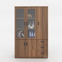 Tủ Tài Liệu 3 Cánh Gỗ MDF Phủ Melamine - THS77